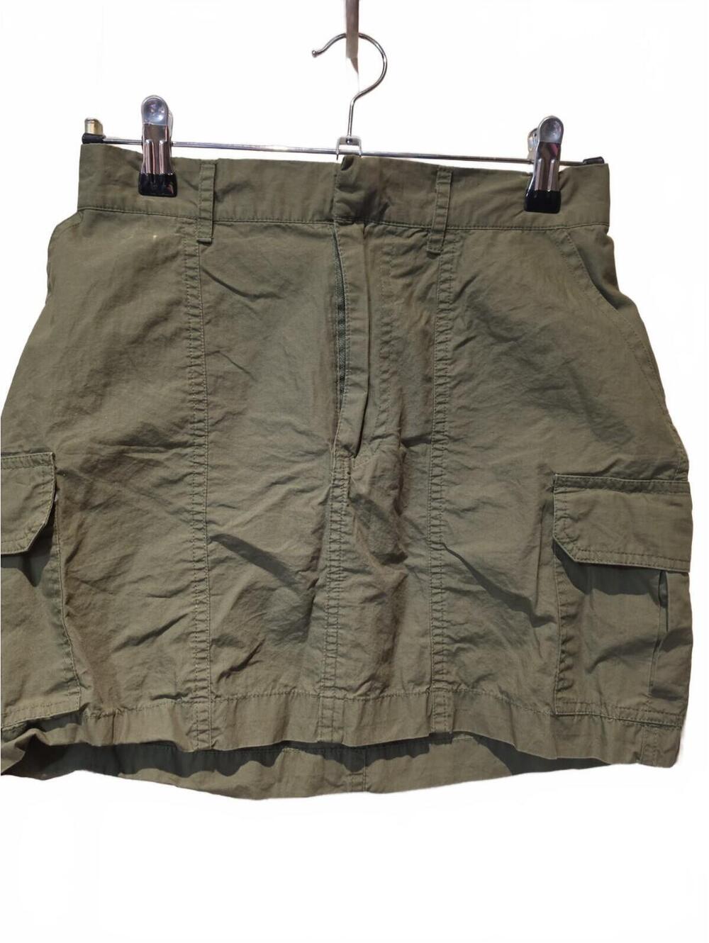 Cotton on olive cargo style pocketed skirt 4